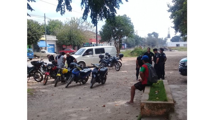 Personal policial secuestró 23 motos por falta de documentación 